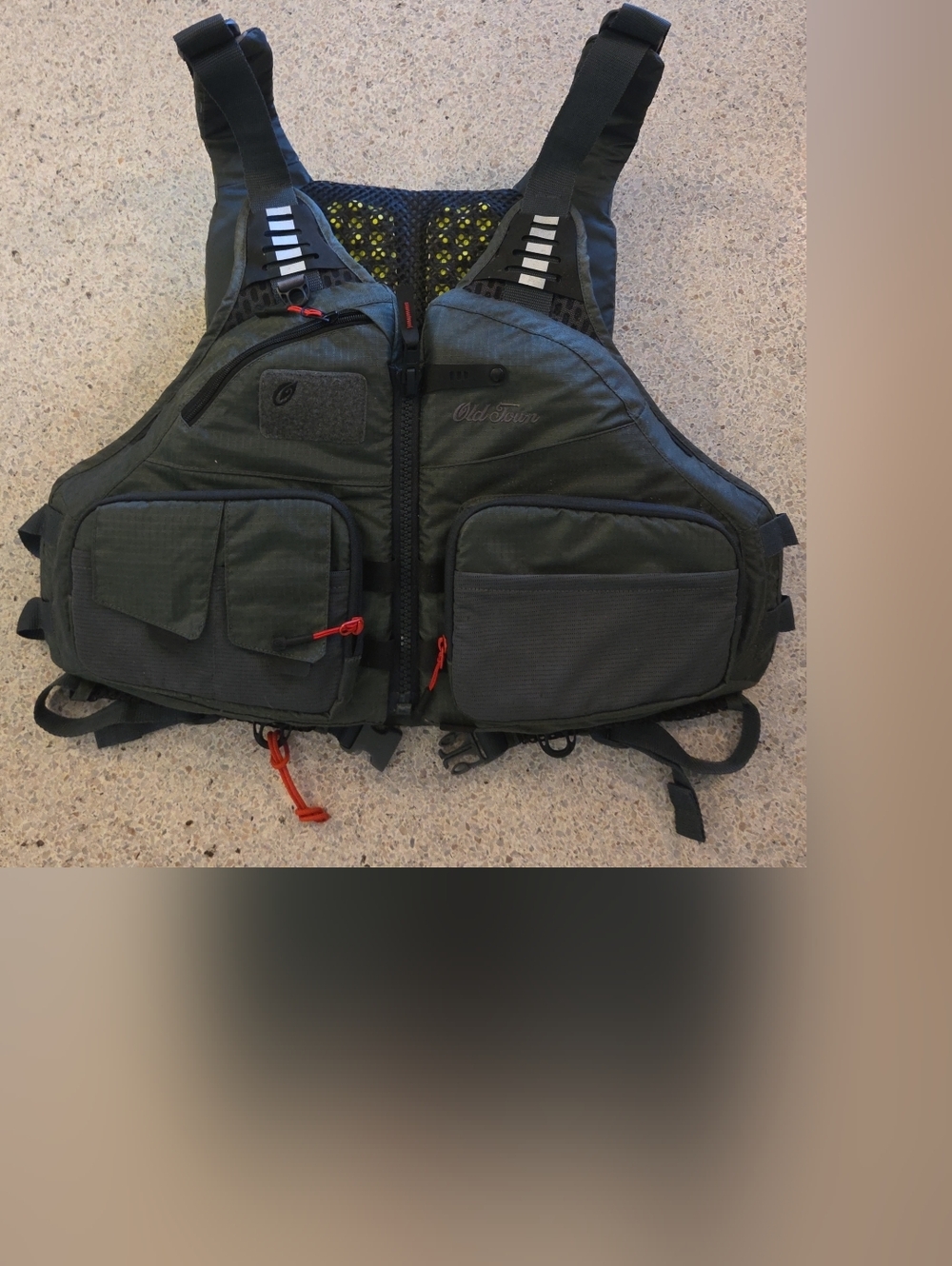 Old Town Outdoor Vest Kayak Fishing Life Jacket Safety Float Large / XL